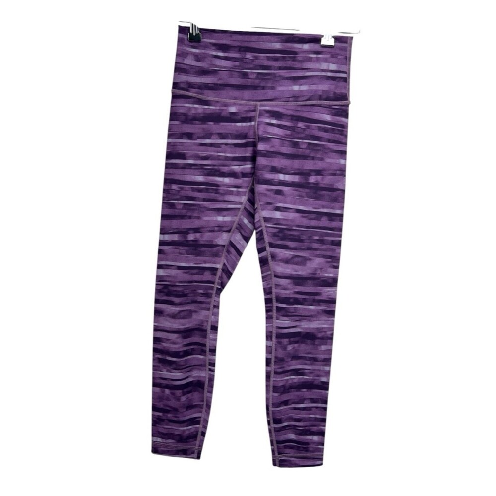 Lululemon Wunder Under Hi Rise 7/8 Tight 25" Shadowed Smoked Mullberry Womens 6